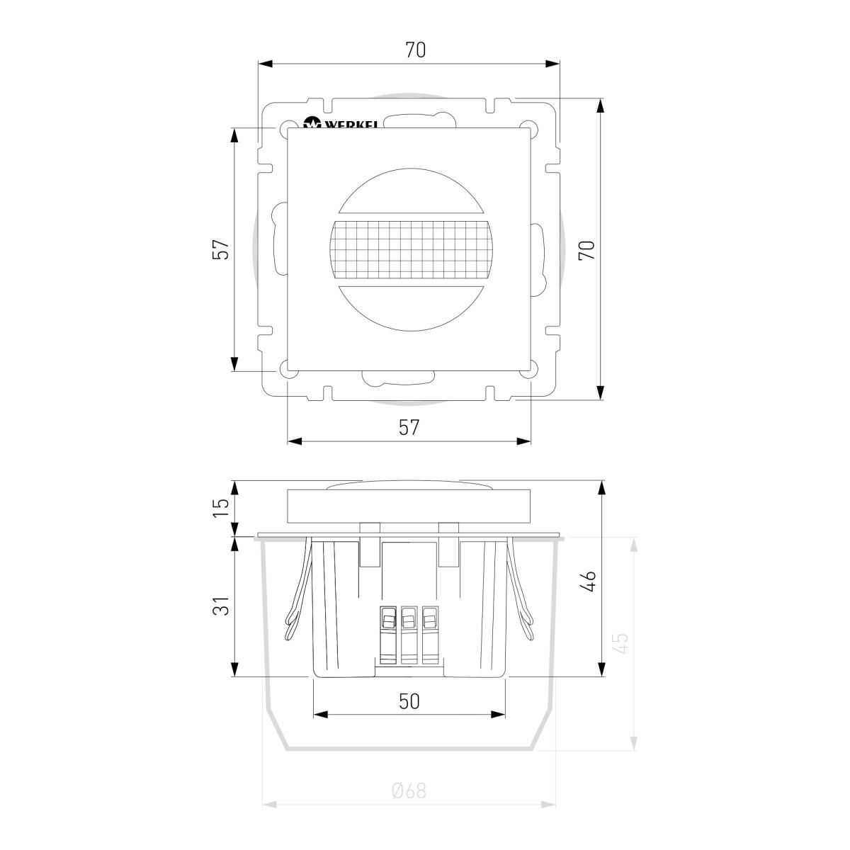 Датчик движения Werkel W1155105 4690389205446 a066809