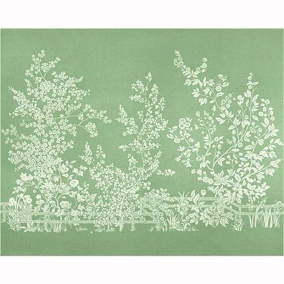 Панно Thibaut TM10855 Villa Garden Mural - Set Green