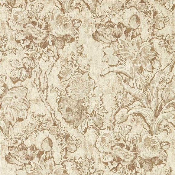 Обои Sanderson 217325 Fringed Tulip Toile Jute