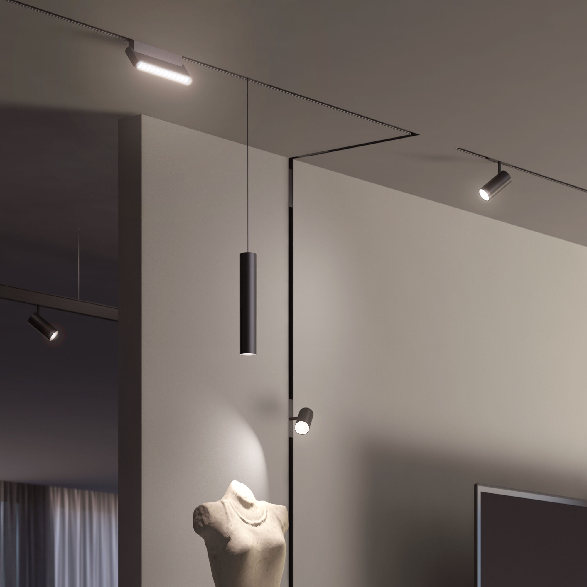 Трековый светильник Elektrostandard Slim Magnetic 4690389189210 a061300