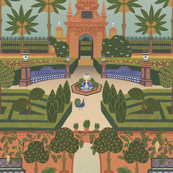 Обои Cole&Son 117/7020 Alcazar Gardens