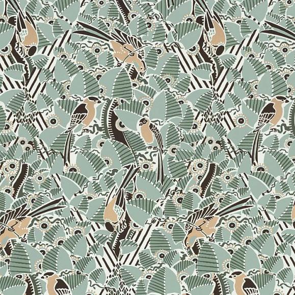 Обои Casamance 74782570 Majoliques Celadon