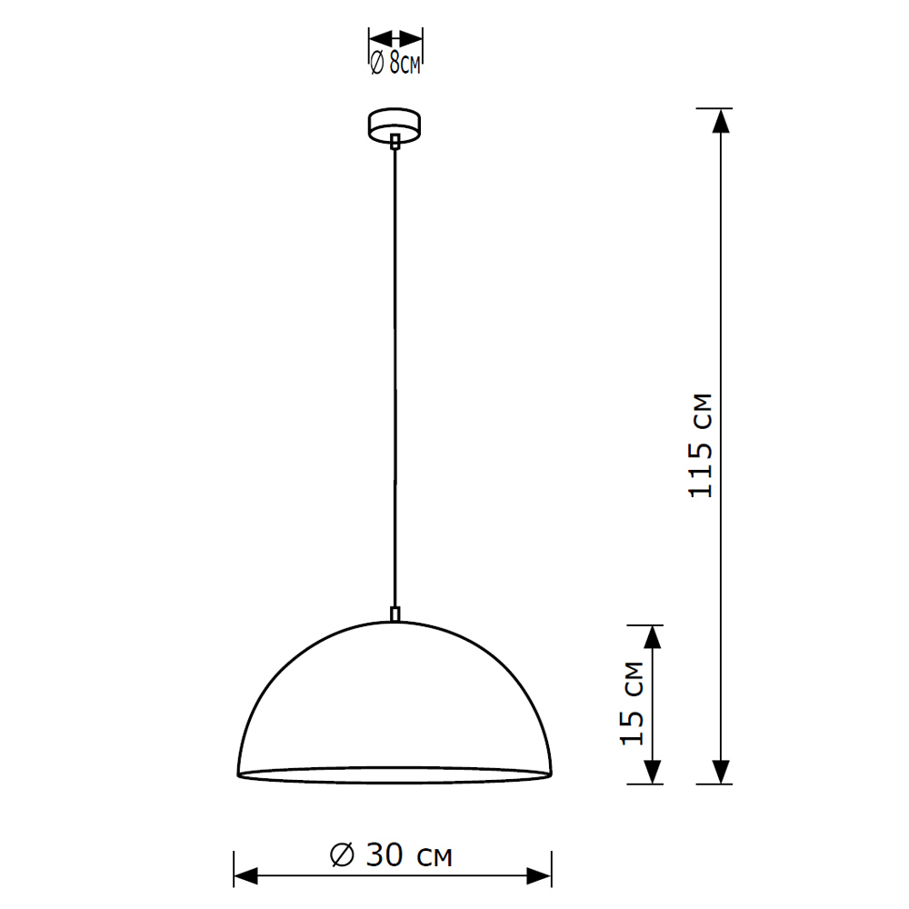 Подвесной светильник LightHall Amber 30 LH032020