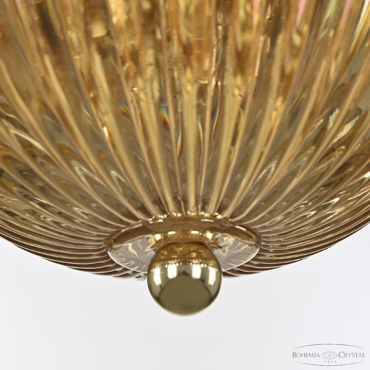 Подвесной светильник Bohemia Ivele Crystal 5480/18 G Shampan/M-1G