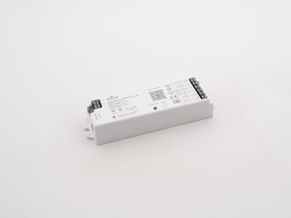 Контроллер 5 в 1 LEDS POWER WB5 WiFi TUYA 15А 006468