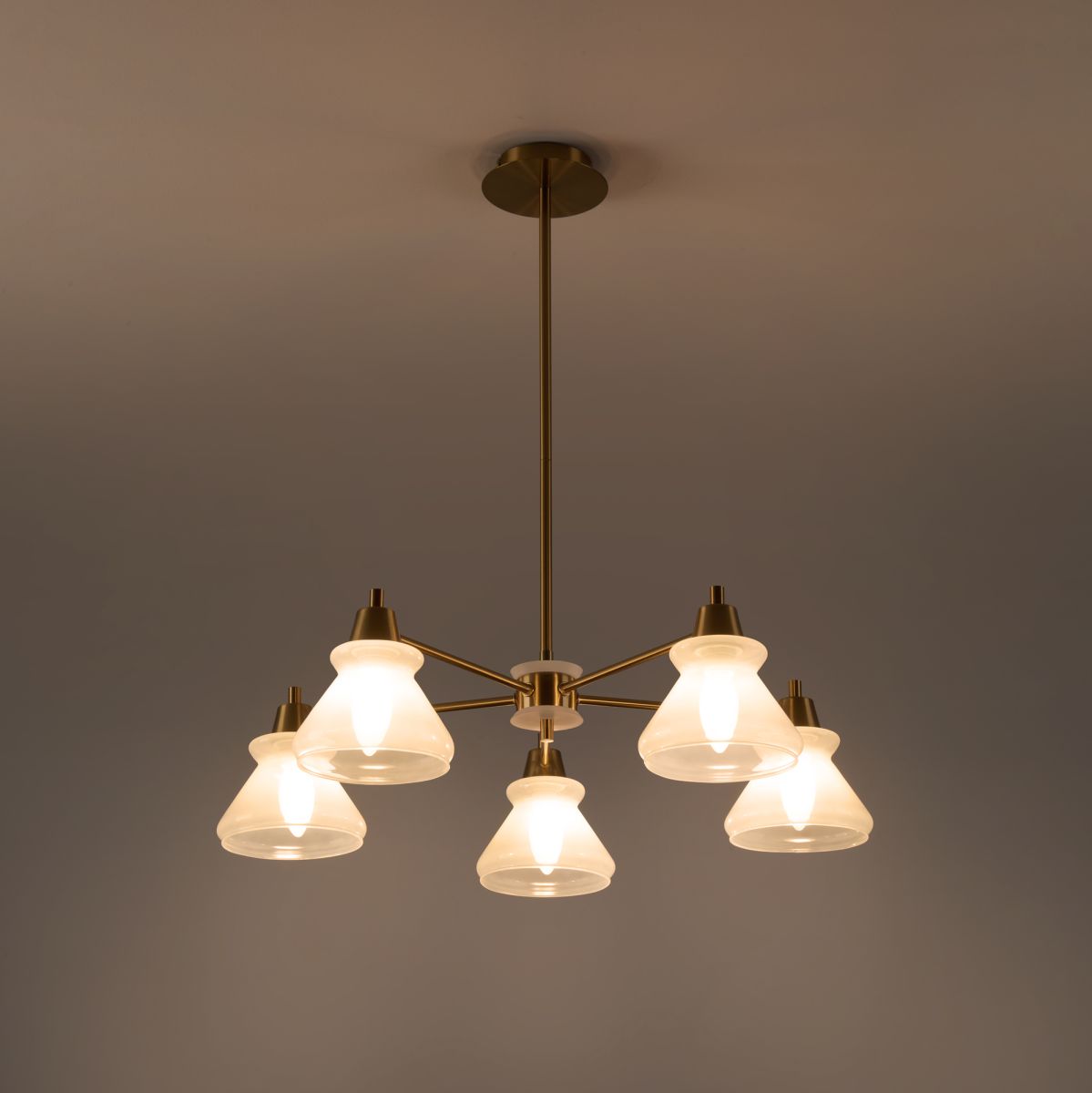 Люстра на штанге Freya Zenith FR5647PL-05BS