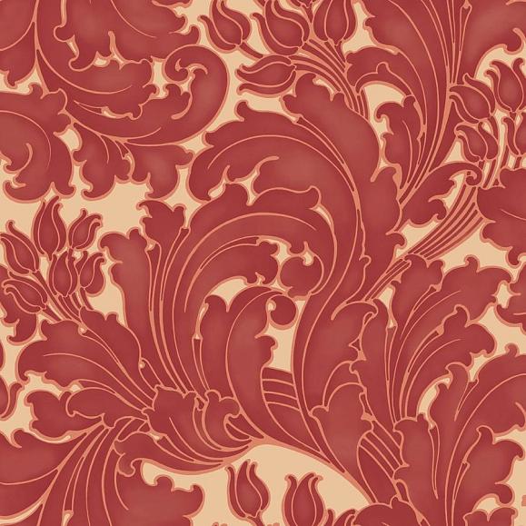 Обои Little Greene 0260TUTHEAT Tulip Theatre