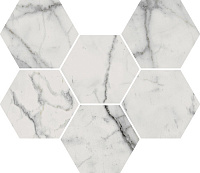 ITALON / ИТАЛОН CHARME EVO Statuario Mosaico Hexagon