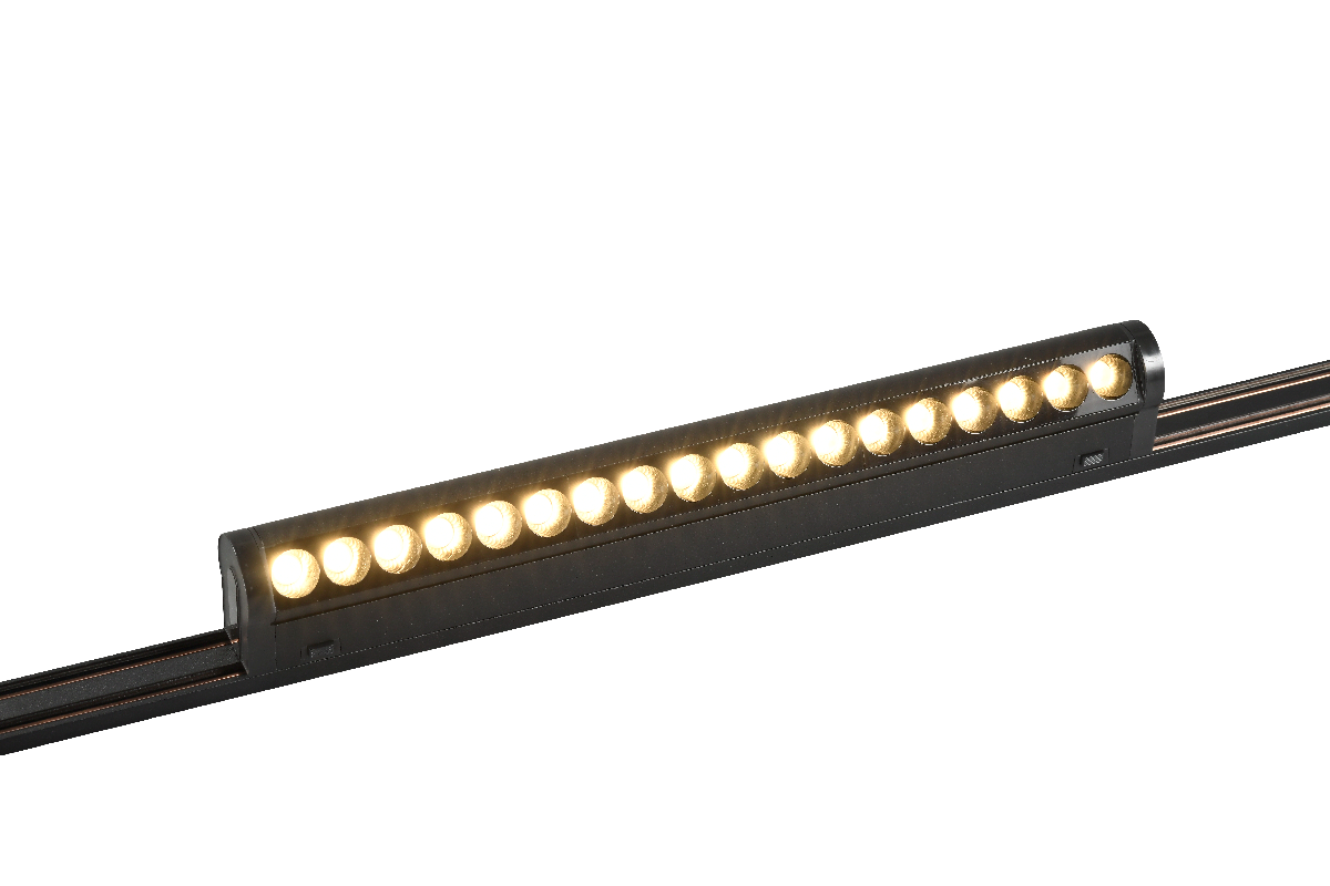 Трековый магнитный светильник iLedex Vision 4825-041-L305-18W-36DG-3000K-BK