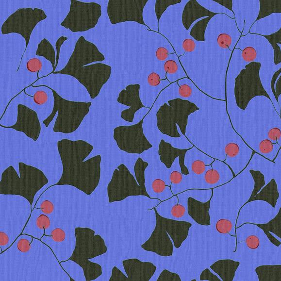 Обои Coordonne 9200050N Furoshiki Indigo
