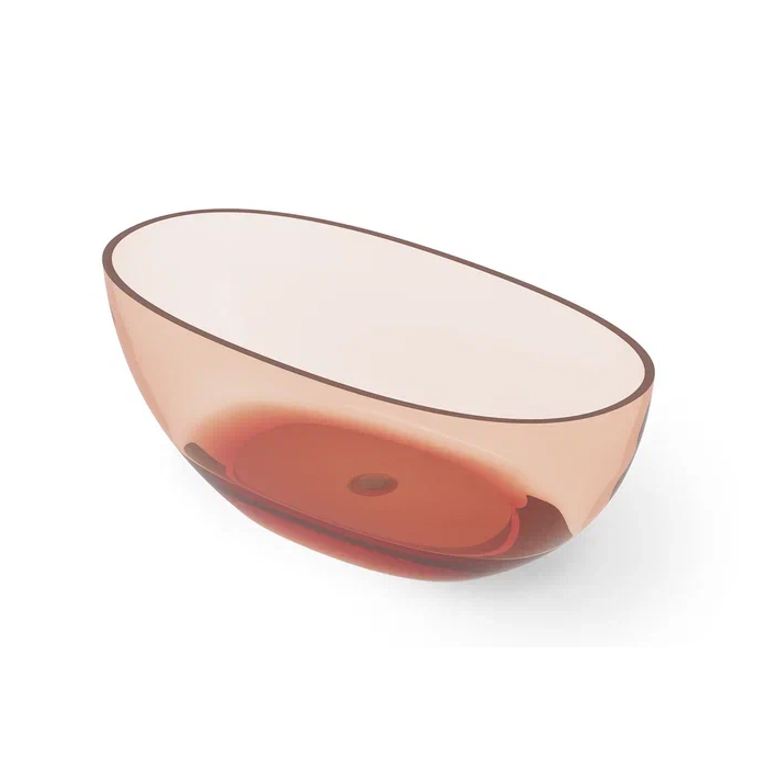 Dea Design Nature Ванна 165х80х58см., отдельностоящая, цвет: brown copper