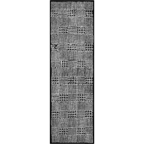 Ковровая дорожка Designers Guild RUGDG0740 Queluz Noir 75 x 250 см