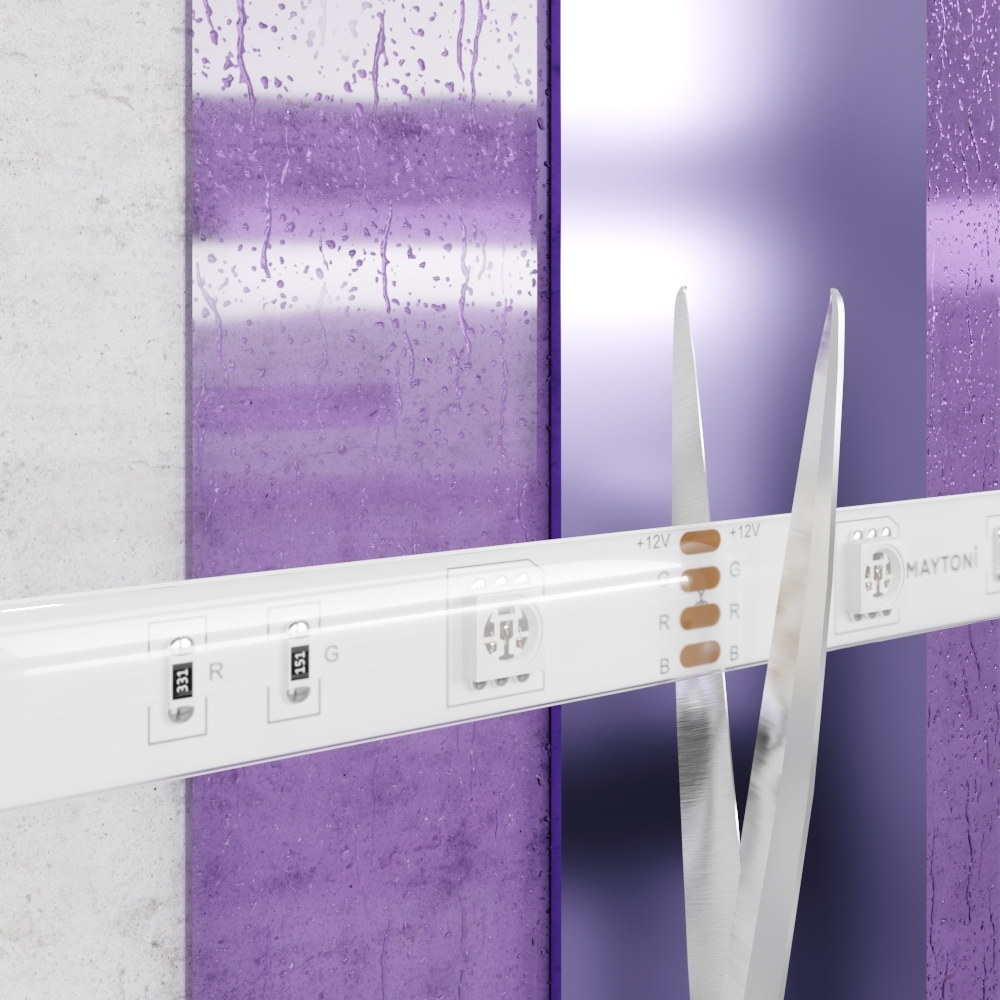 Светодиодная лента Maytoni Technical 12В 5050 7,2Вт/м RGB IP65 10127