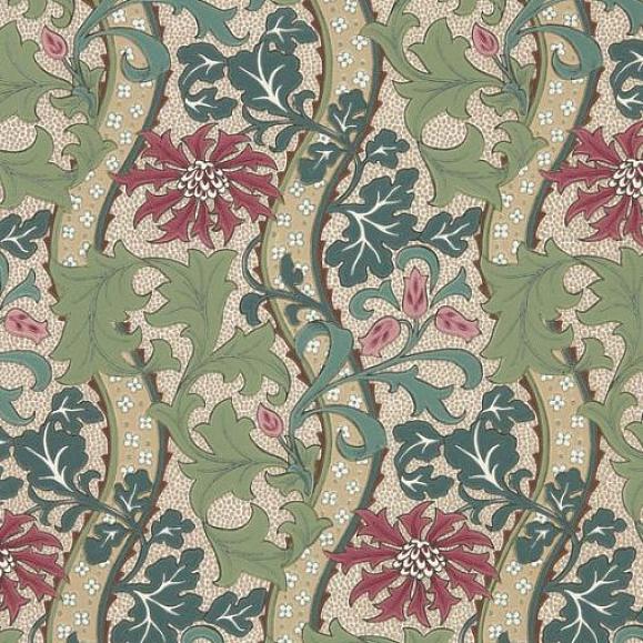 Обои бумажные Morris 217580 коллекции Unfinished Works Wallpaper