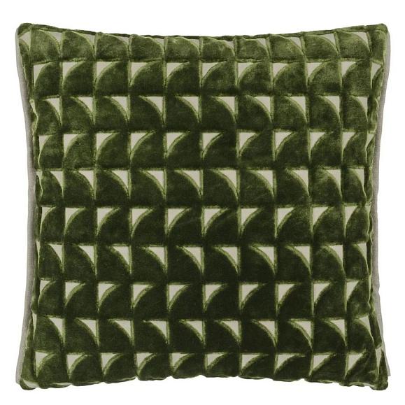 Подушка CCDG1597, Marquise Velvet, Fern, Designers Guild 50 x 50см
