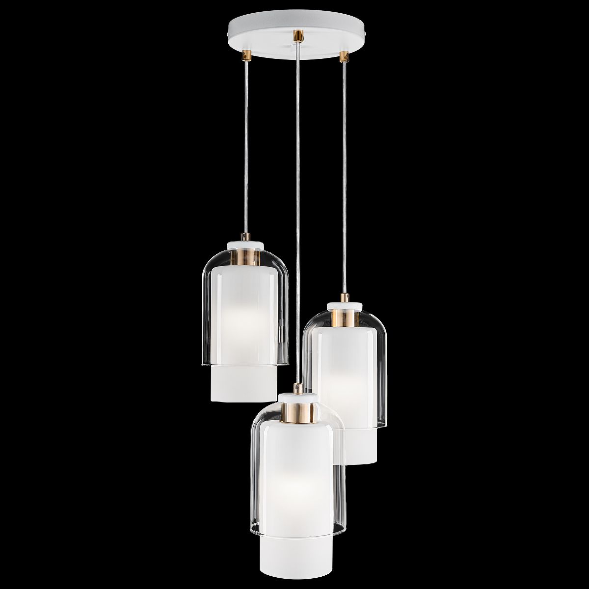 Подвесной светильник 33Lab.studio PND105.03.01FG.001.WH-M16WT
