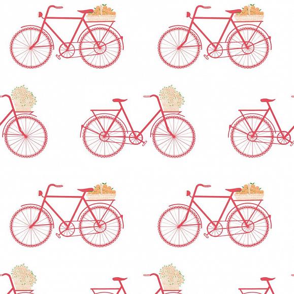 Обои Gaston y Daniela GDW5435-001 Bicicletas Rosa