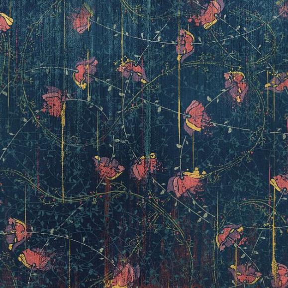 Панно Wall & Deco WDPO2201 Poppies Mesh