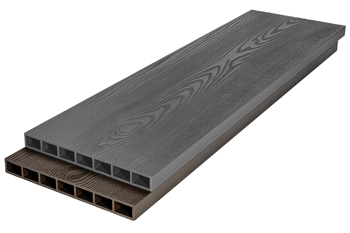 Доска грядочная NauticPrime 300*30*2950мм, серый