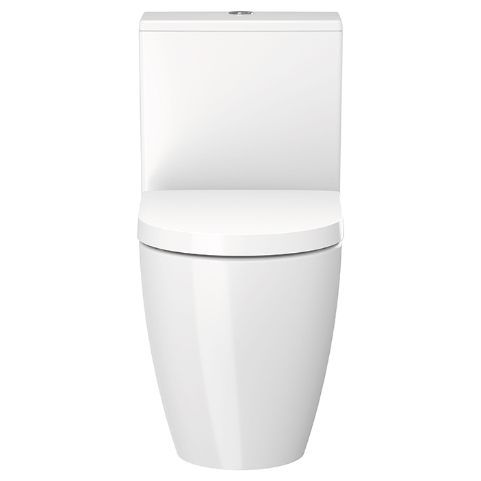 Duravit Me by Starck Унитаз моноблок 37х65 см, слив универсальный, с креплениями, с сиденьем цвет: белый