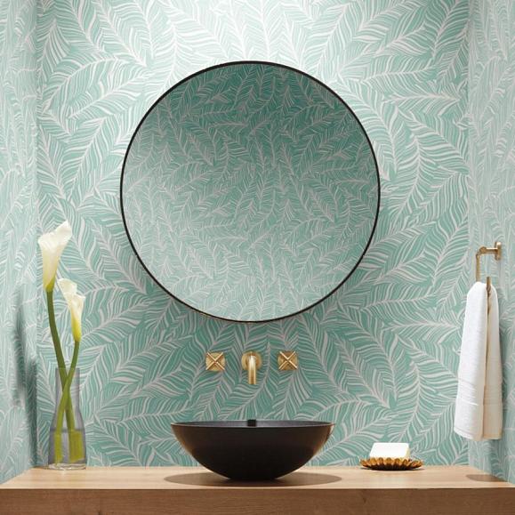 Обои York TC2716 Rainforest Canopy Aqua