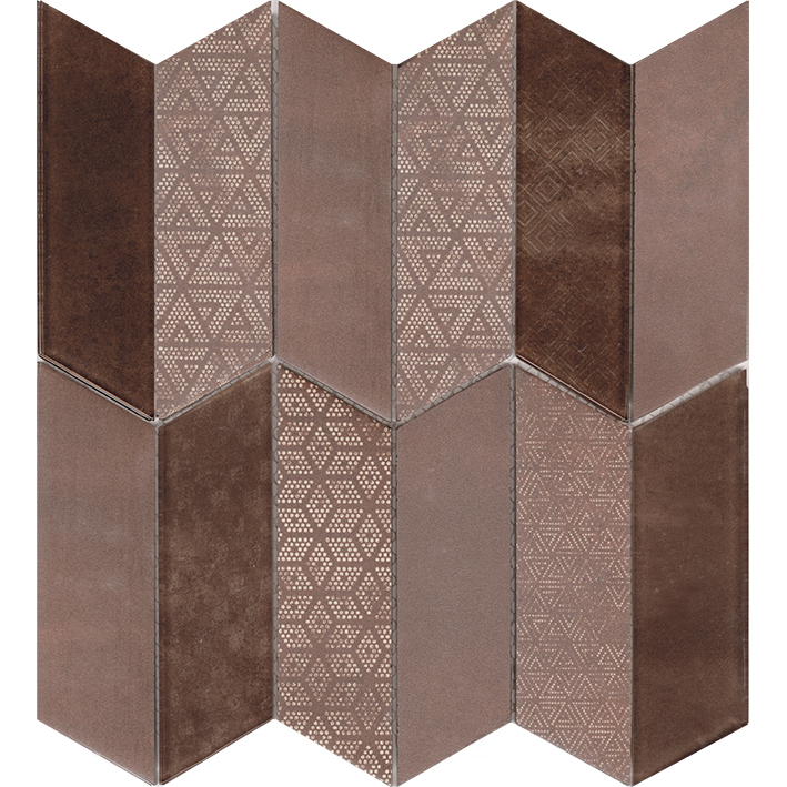 Rhomboid Chocolate 29,8x29,8x0,8