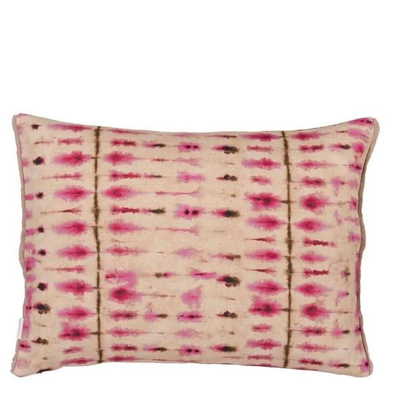 Подушка CCDG1390, Shibori, Fuchsia, Designers Guild 45 x 60см