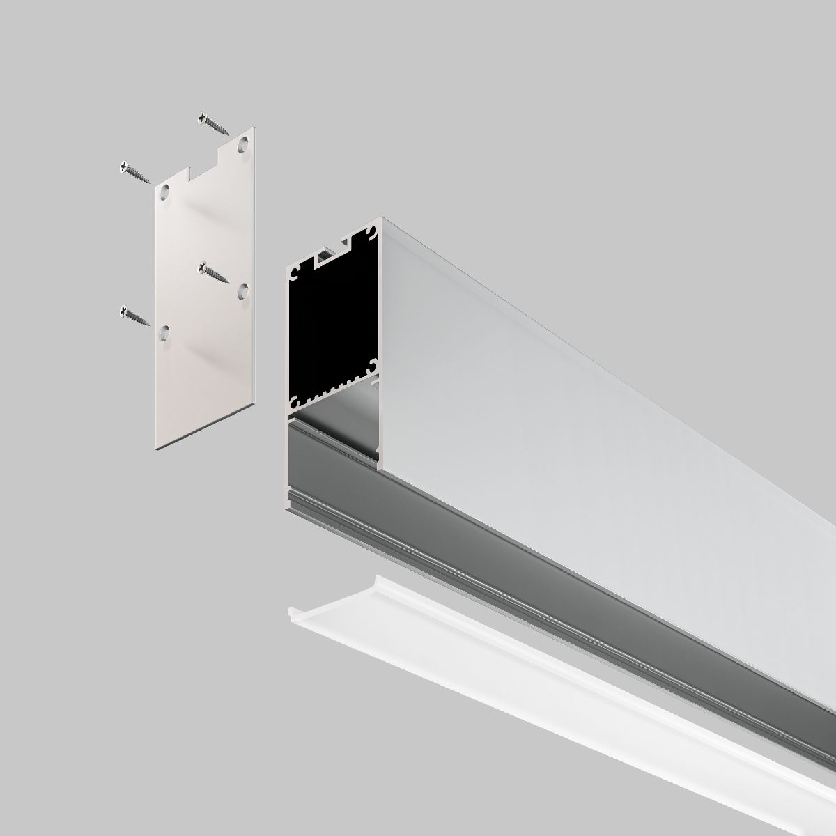 Алюминиевый профиль Maytoni Led strip ALM-3566-S-2M