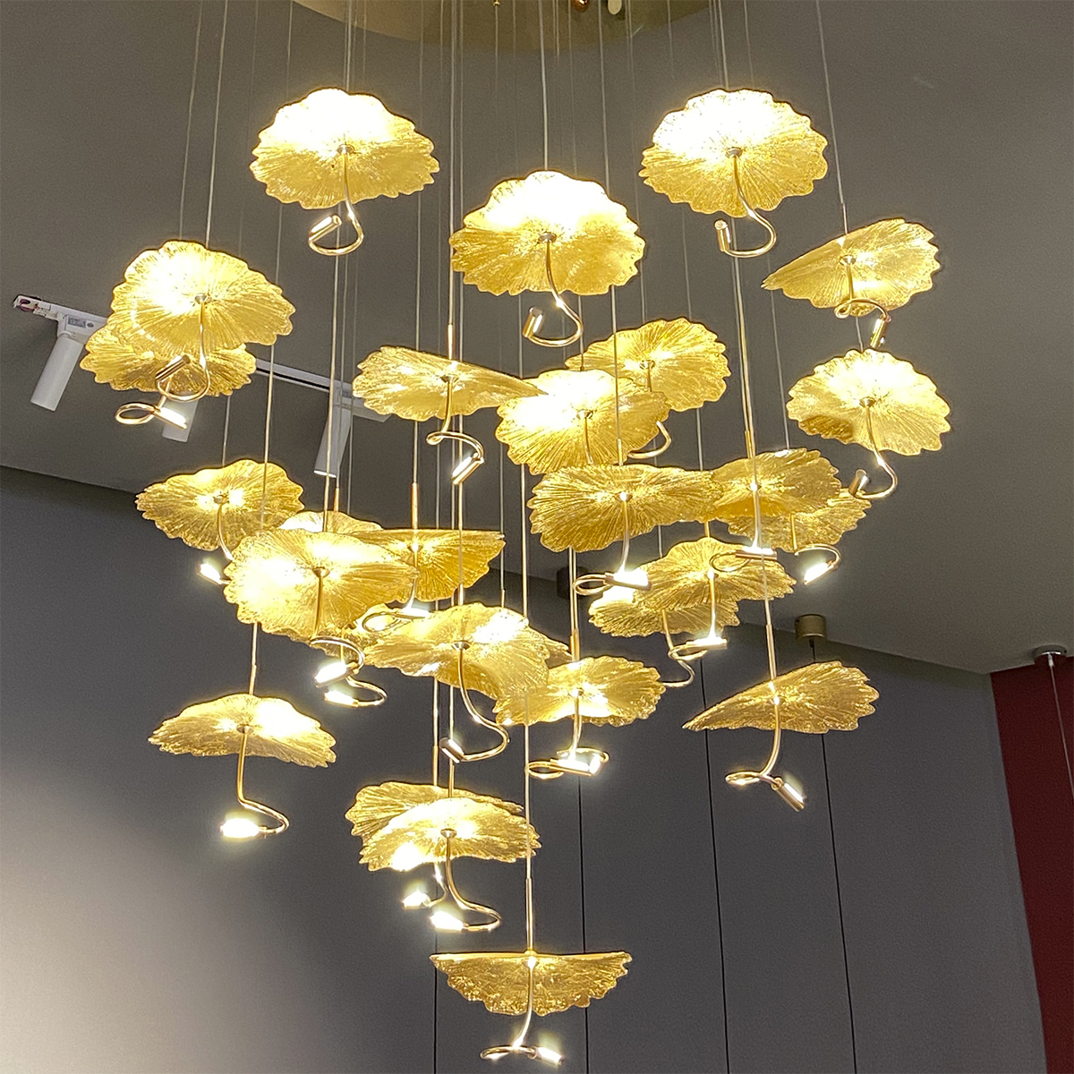 Подвесная люстра Delight Collection 8827P/19 gold