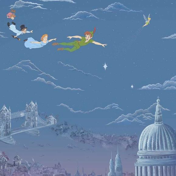 Панно Sanderson 217293 Peter Pan Evening Blue