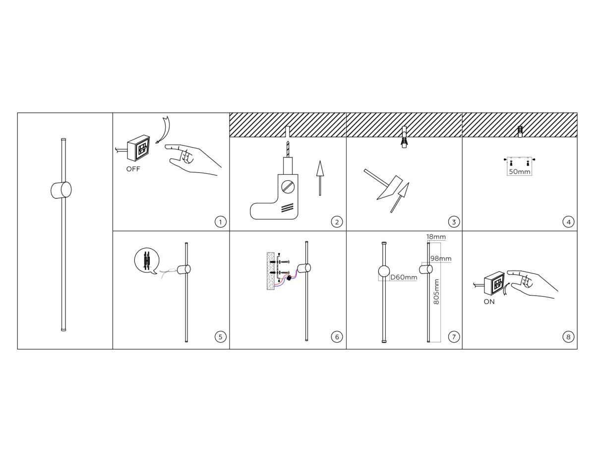 Настенный светильник Ambrella Light Comfort FL74787