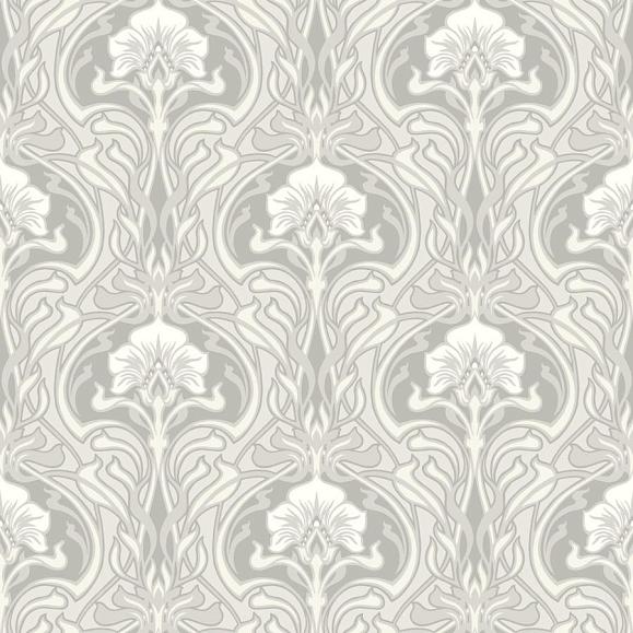 Обои Aura FD26149 Mucha Off White
