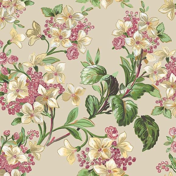 Обои Coordonne 8800041V Flowery Beige