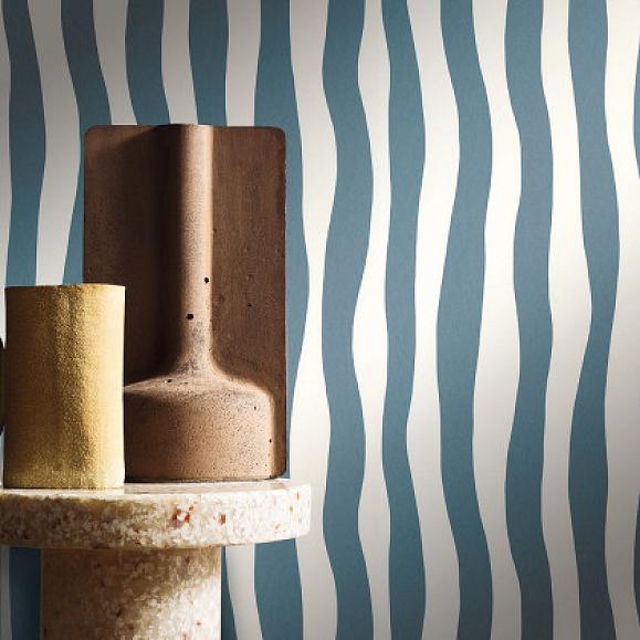 Обои Casamance 75912650 Sundae Bleu persan