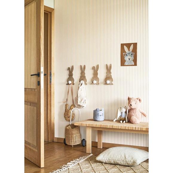 Обои Casadeco 29882343 My Little World Rayure Beige camel