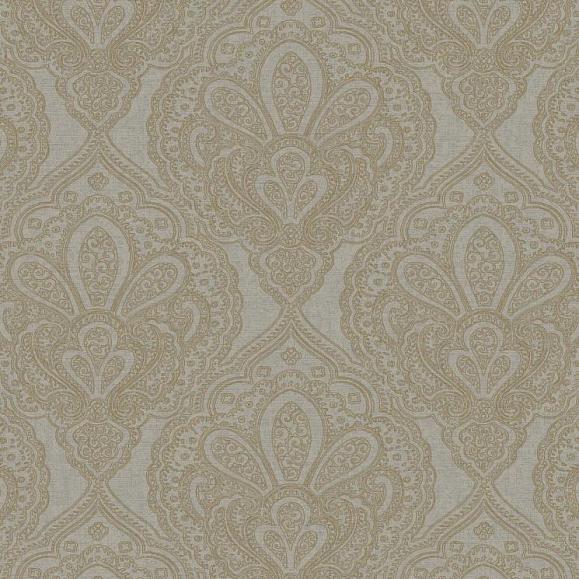 Обои Aura DWP0247-06 Mehndi Damask