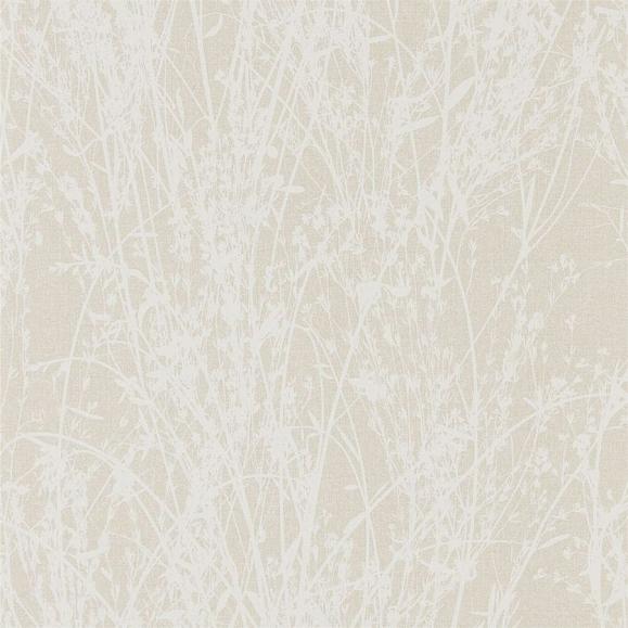 Обои Sanderson 215695 Meadow Canvas White/Parchment