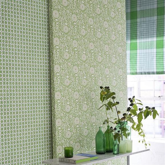 Обои Designers Guild PDG1147/06 Shaqui Emerald