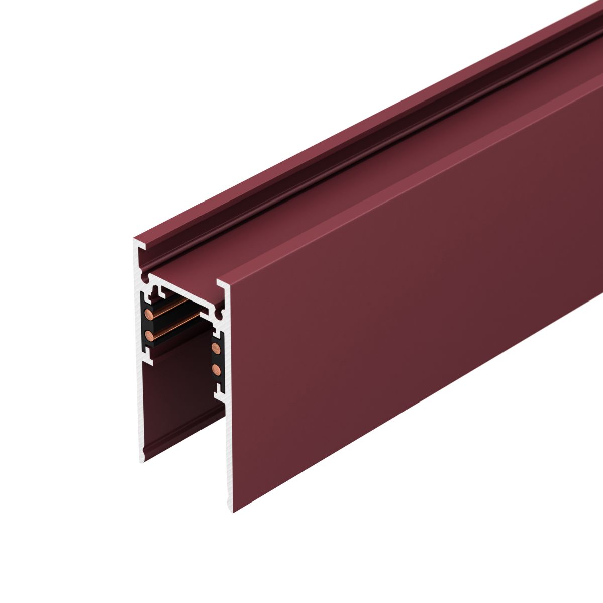 Шинопровод магнитный накладной Arlight MAG-ORIENT-COLOR-TRACK-2652-2000 (RAL3005) (IP20 Металл) 066073