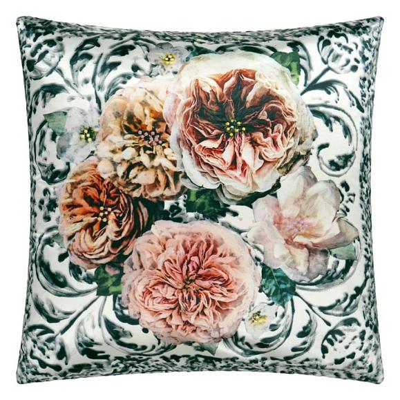 Подушка CCDG1027, Pahari, Damask Tuberose, Designers Guild 50x50см
