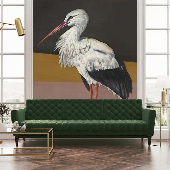 Панно Coordonne 9500300N Stork Mother Black