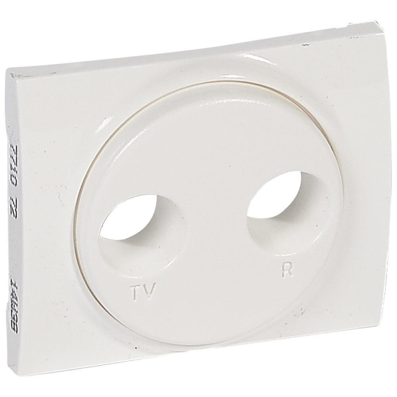 Лицевая панель Legrand Galea Life розетки TV-RD белая 771072