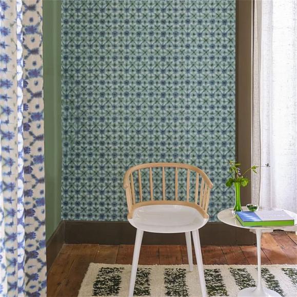 Обои Designers Guild PDG1160/02 Shibori Duck Egg