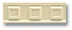 SQ02 Бордюр BOISERIE Square Beige Craquele 6,5х20