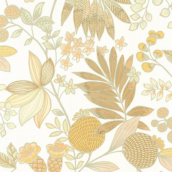 Обои Casadeco 88802121 Palm Springs Jaune citron