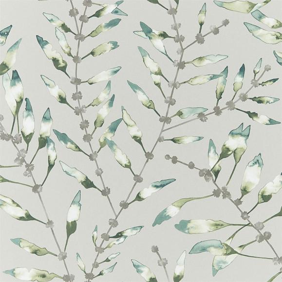 Обои Harlequin 111634 Chaconia Emerald/Lime