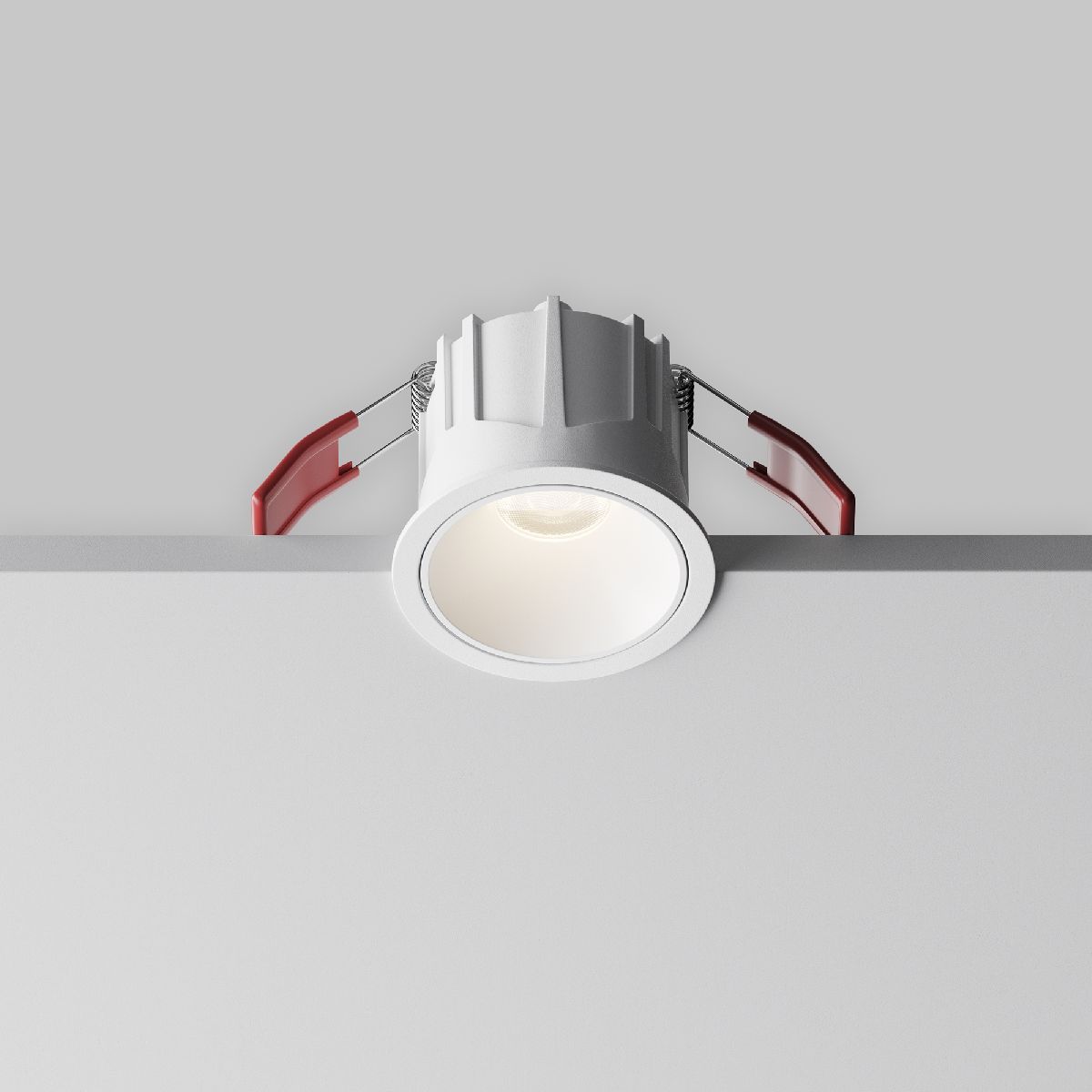 Встраиваемый светильник Maytoni Alfa LED DL043-01-10W4K-RD-W-1