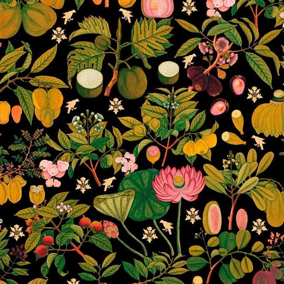 Панно Mind the gap WP20314 Asian Fruits And Flowers Anthracite