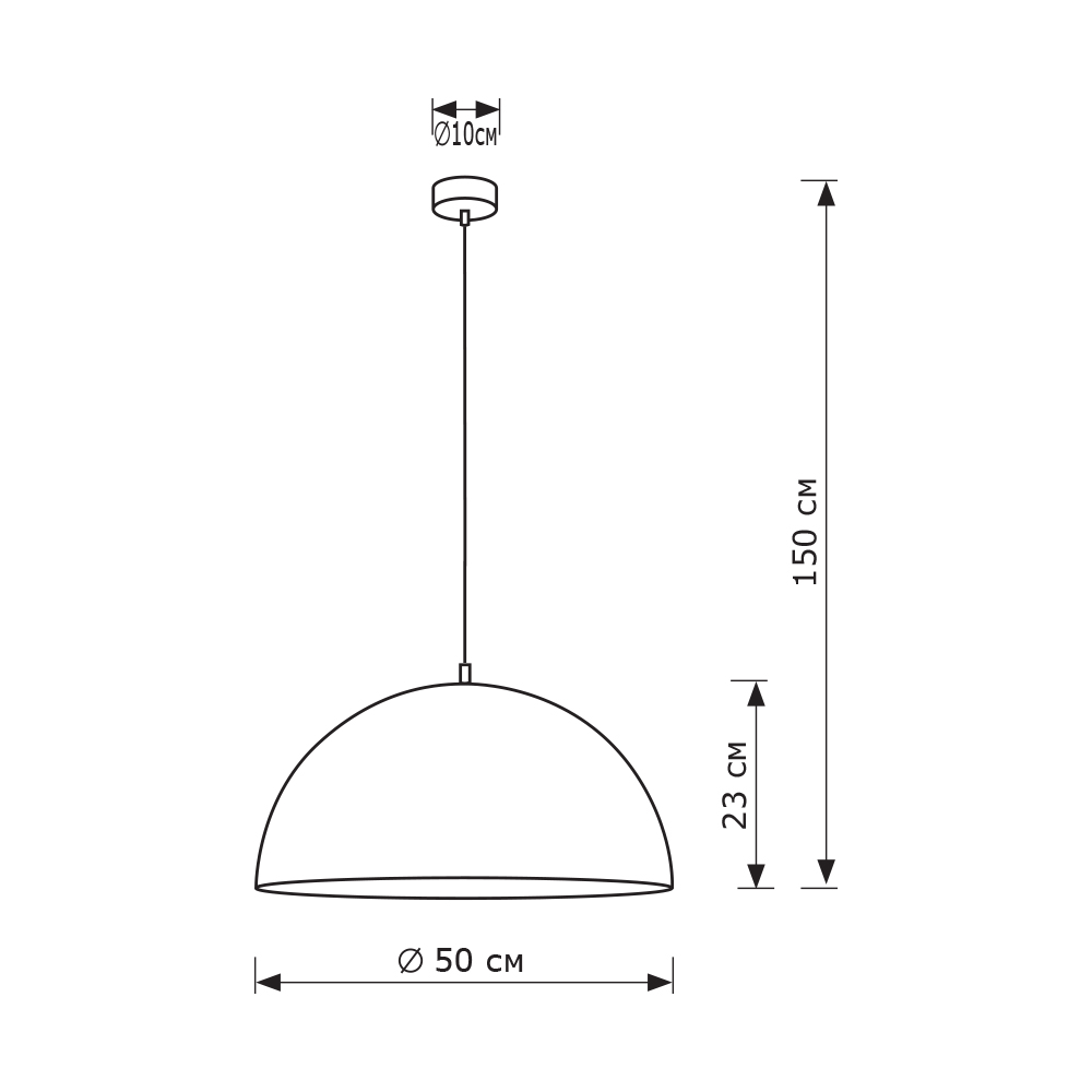 Подвесной светильник LightHall Beam 50 LH052001