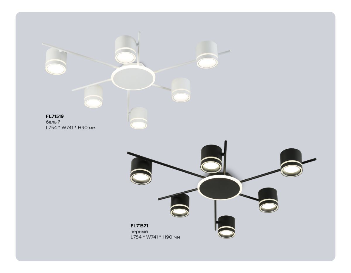Потолочный светильник Ambrella Light Comfort FL71519